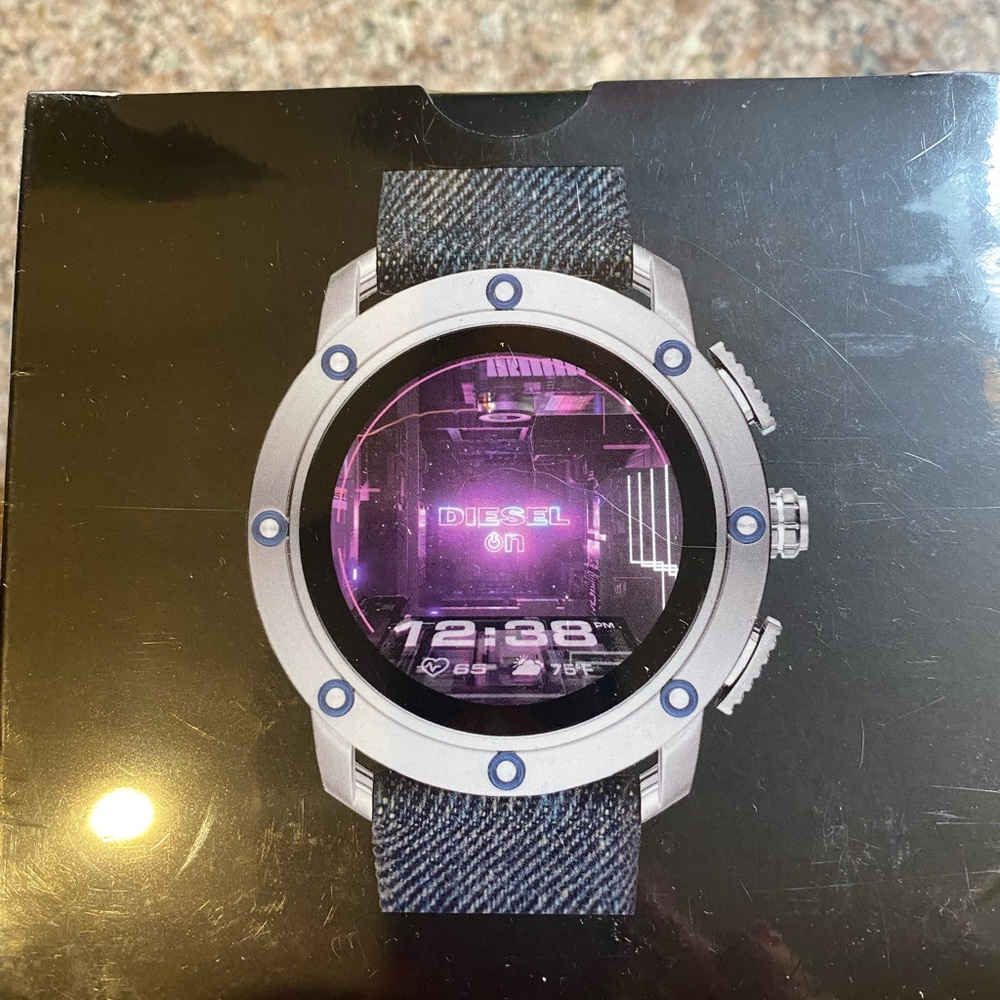 NEW IN BOX - Diesel Axial Smartwatch with Large Display and Rugged Aesthetic